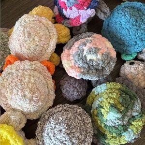 Handmade Crochet baby sea turtle